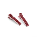 Glitter Lined Alligator Clips with Teeth - Pack of 5