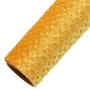 Yellow and Gold Dot Velvet Fabric Sheet