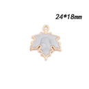Maple Leaf Charm