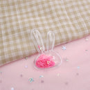 PVC Bunny Head Shaker Applique