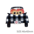 Fall Truck Planar Resin - Pack of 5