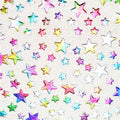 Foil Stars Fine Glitter Sheet