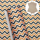 Fall Chevron Chunky Glitter Sheet