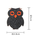 Halloween Glitter Felt Applique - Pack of 2