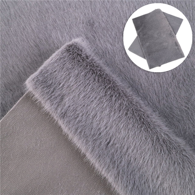 Gray Velvet Fabric Sheet