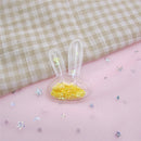 PVC Bunny Head Shaker Applique