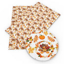 Gobble Till You Wobble Faux Leather Sheet