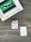 Flamingos in Water Acrylic Charm