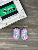 Pink Razor Acrylic Charm