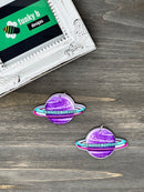 Unicorn Planet Acrylic Charm