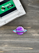 Unicorn Planet Acrylic Charm
