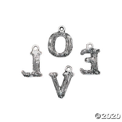 Love Rhinestone Charms