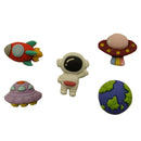 Buttons Galore Flatbackz Embellishments - Spaced Out