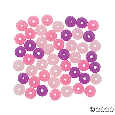 Valentine Rondelle Beads - 8mm